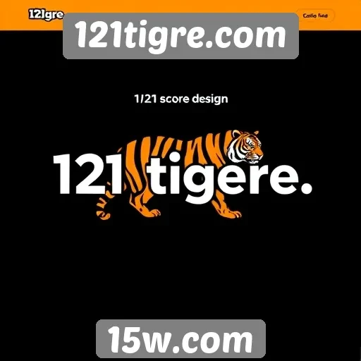 Acessibilidade e design do site 121tigre.com